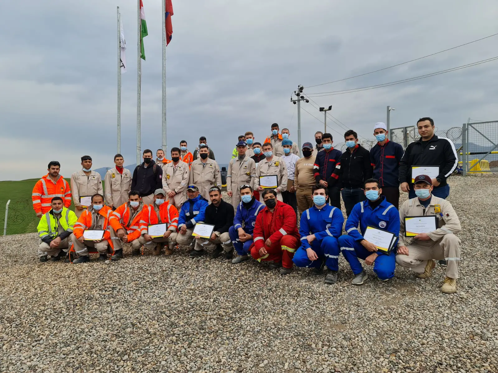 Infrastructure Camps Maintenance at RN Harrir-Bejil EWT Facilities.